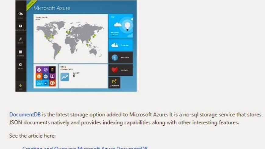 TNWiki Article Spotlight – Creating and Querying Microsoft Azure DocumentDB